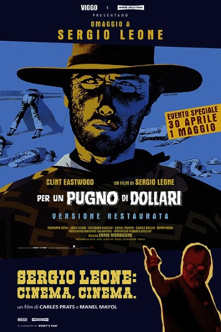 Sergio Leone, locandina 30ennale della scomparsa