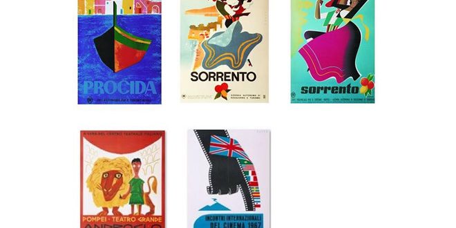 Poster storici di Enit per L'amica Geniale