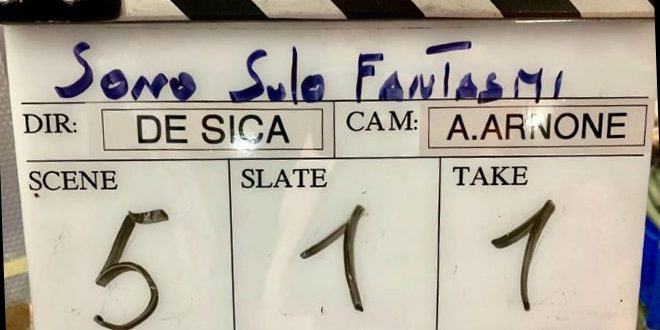 Sono solo fantasmi - Ciak per Christian De Sica