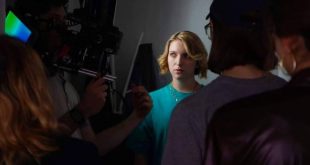 Veronica Maccari sul set