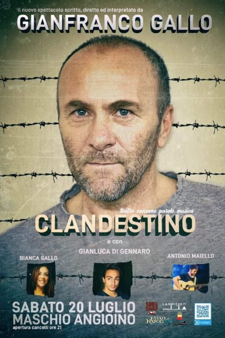 Clandestino, di e con Gianfranco Gallo