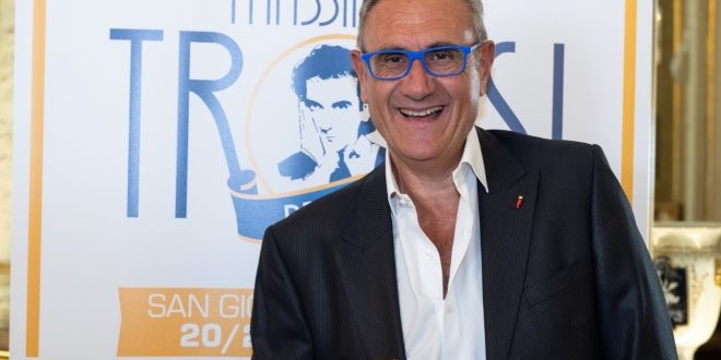 Gino Rivieccio, direttore artistico del XIX Premio Massimo Troisi. Foto di Alessandro Solimene