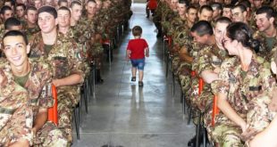 Un bambino talassemico tra i Volontari dell’Esercito Italiano per Acqui