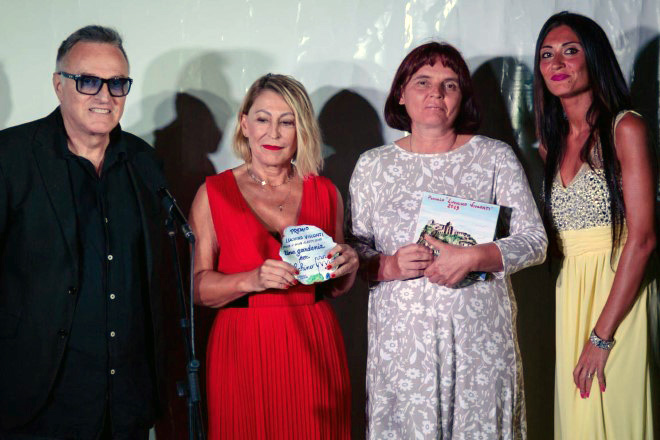 Alan De Luca, Slobodanka Ciric e la console di Serbia al premio Omaggio a Luchino Visconti