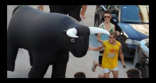 La corsa dei tori di Escanuela