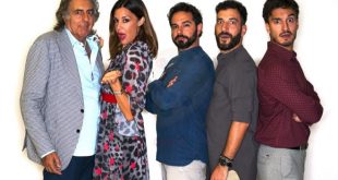 Martufello, Alessia Fabiani, Andrea Dianetti, Gabriele Carbotti, Leonardo Bocci nel cast di Tre uomini e una cuccia