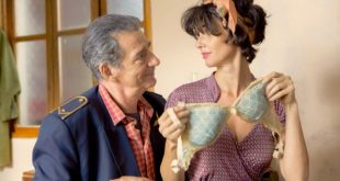 Miki Manojlovic e Paz Vega in una scena de Il Reggipetto. Foto di Theo Lustig