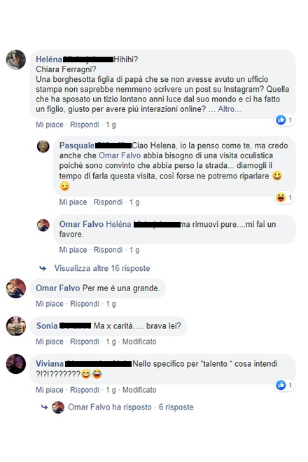 Post Critiche Unposted Chiara Ferragni