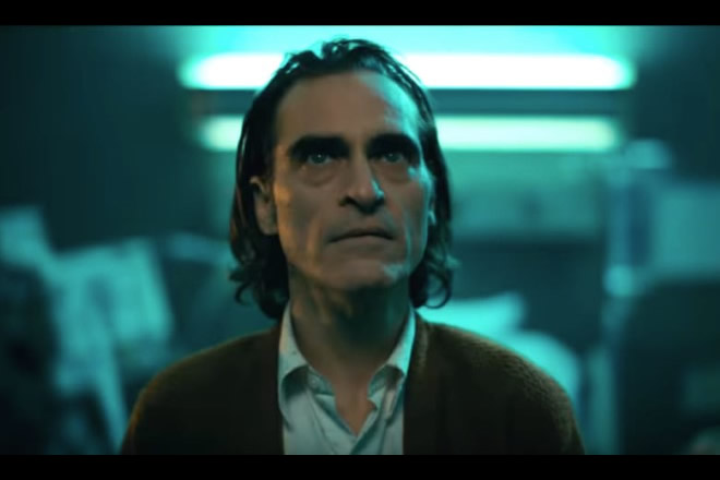 Joaquin Phoenix nei panni di Arthur Fleck in Joker. Foto dal Web.