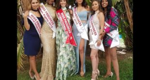Le vincitrici di Miss Progress International 2019. Da sx: Gabriella Ochoa (U.S.A., Integrazione Culturale), Kome Adheke (Nigeria, Diritti Umani), Vanesa Giraldo Lopez (Ambiente e vincitrice assoluta), Sarah M. Joson (Filippine, Salute), Heater Rodriguez (Honduras, Internet), Kisanet Molla (Etiopia, miglior costume nazionale). Foto di Antonio Zanata.