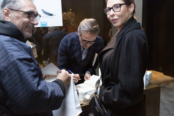 Saverio Palatella, Alessandro Romito e Luna Berlusconi. Foto di Tatiana Benedetti