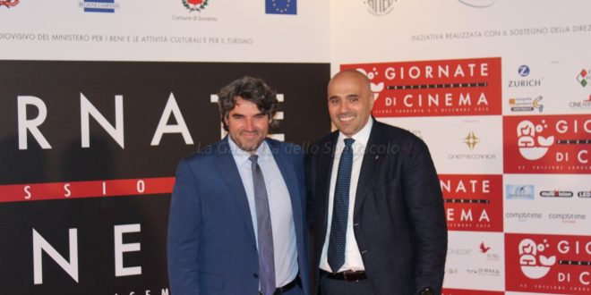 Giuseppe Cappiello, Presidente del Sorrento Calcio e Carmine Zigarelli, Presidente Lega Dilettanti Campania