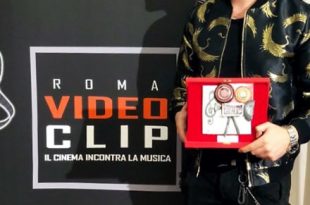 Virginio con il Premio Roma Videoclip - Rivelazione 2019