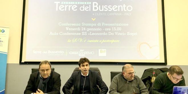 La conferenza stampa di presentazione di Terre del Bussento 2020