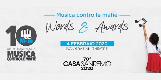 Premio Musica contro le mafie a Casa Sanremo 2020