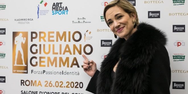 Asia Argento al Premio Giuliano Gemma. Foto di Claudia D'Acunzo e Giancarlo Fiori
