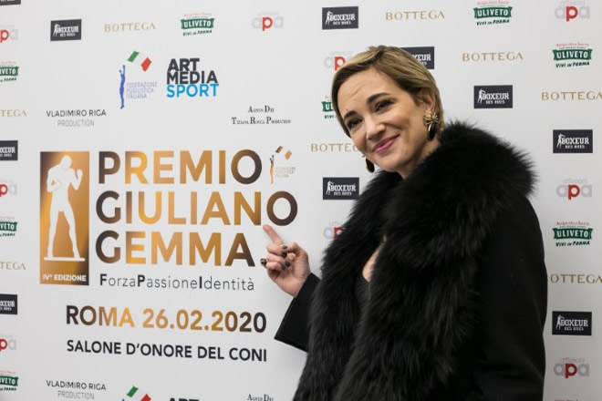 Asia Argento al Premio Giuliano Gemma. Foto di Claudia D'Acunzo e Giancarlo Fiori