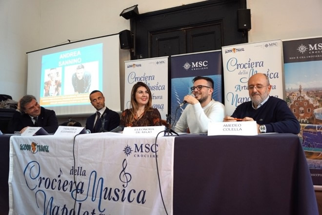 Conferenza stampa di presentazione della Crociera della Musica Napoletana 2020