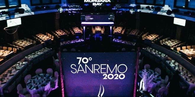 Il Victor Morgana Bay per Sanremo 2020. Foto da Facebook