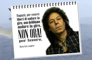 Mimmo Parisi e l'invito a rimanere a casa leggendo un libro