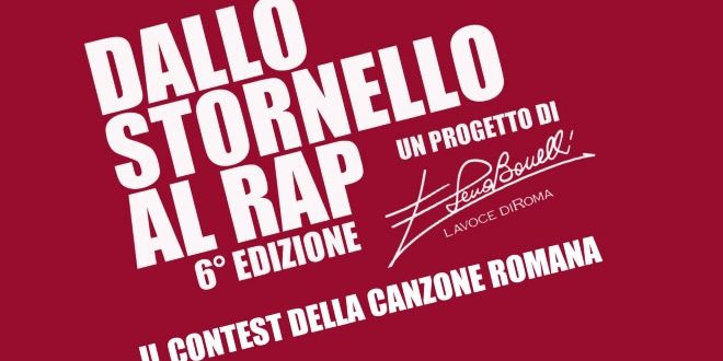 Dallo Stornello al Rap 2020
