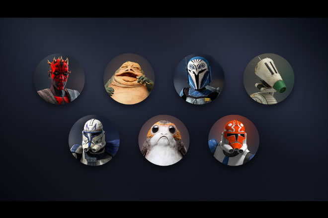 Avatar di Star Wars Day su Disney+