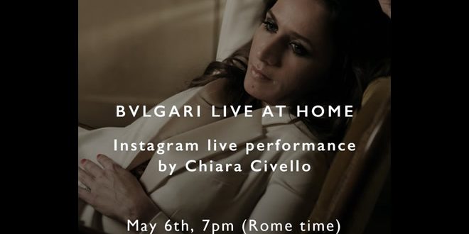 Chiara Civello per Bugari Live at Home
