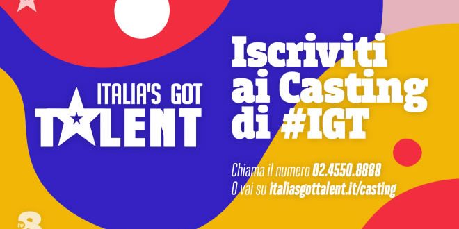 Italia's Got Talent - Casting 2020
