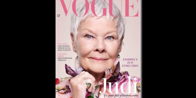 Judi Dench su Vogue