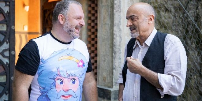 Marco Melluso e Ivano Marescotti. Foto di Andrea Ranzi