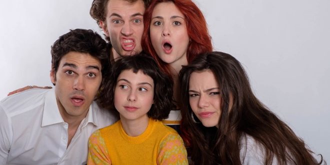 Il cast di Sul più bello. Foto di Claudio Iannonne