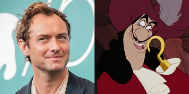 Jude Law e Capitan Uncino