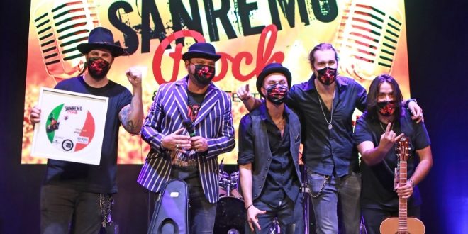 Magenta9 a Sanremo Rock 2020. Foto di Nino Saetti