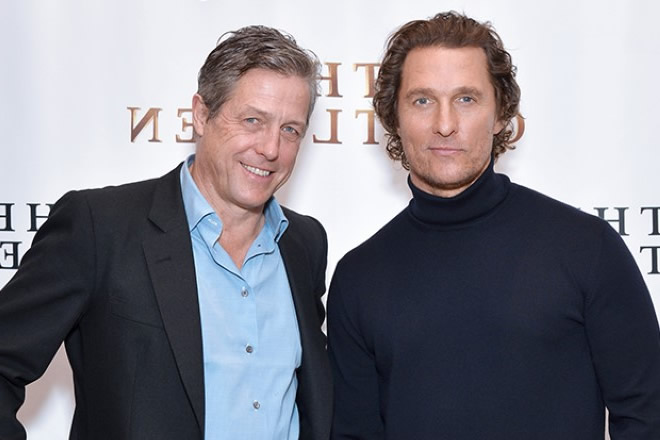 Hugh Grent e Matthew McConaughey. Foto dal Web