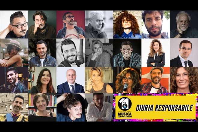 La giuria responsabile di Musica contro le mafie 2020