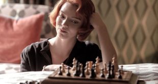 Un frame di La regina degli scacchi. Foto dal Web