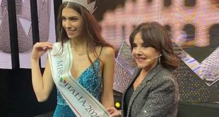 Patrizia Mirigliani mette la fascia a Martina Sambucini, Miss Italia 2020