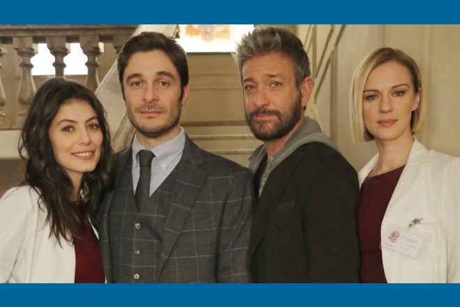 Il cast de L'Allieva 4 - Alessandra Mastronardi, Lino Guanciale, Sergio Assisi, Antonia Liskova
