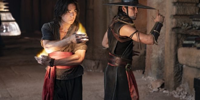 (L-r) LUDI LIN as Liu Kang and MAX HUANG as Kung Lao in New Line Cinema’s action adventure “Mortal Kombat,” a Warner Bros. Pictures release.