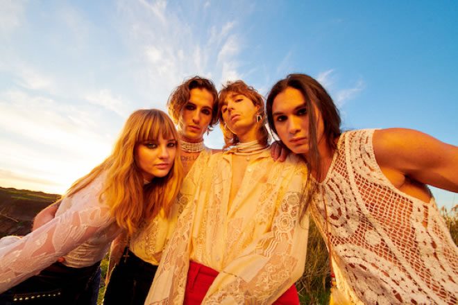 Maneskin. Foto di Gabriele Giussani