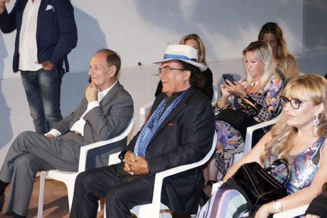 Al Bano in platea al Premio Amici di Ischia 2021