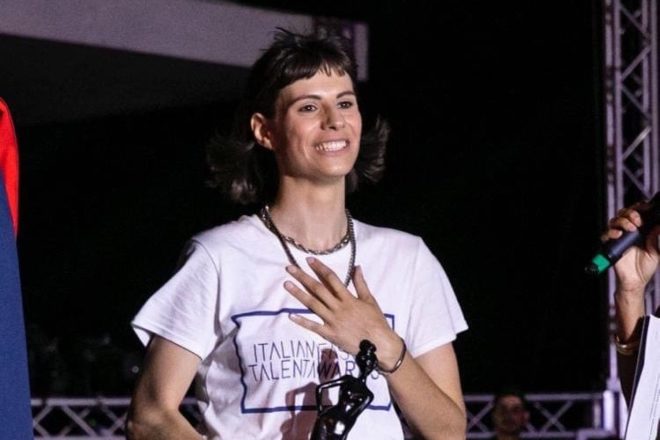 La vincitrice Serena Visconti