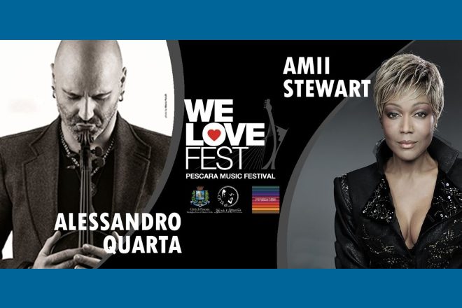 We Love Fest - Amii Stewart e Alessandro Quarta