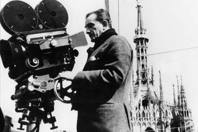 Luchino Visconti. Foto da Ufficio Stampa