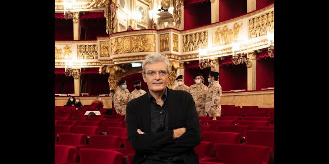 Mario Martone al Teatro San Carlo per Otello. Foto da Facebook