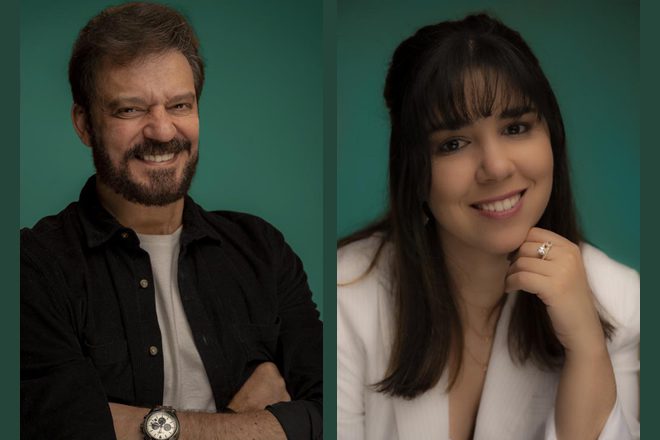 Livia Pinaud e Flavio Langoni, creatrice e registadi Otherside