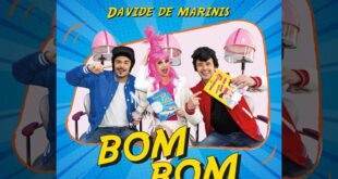 Davide De Marinis e Little Tony Family in Bom Bom. Foto di Pino Polesi e Grafica di Federica Pallagrosi