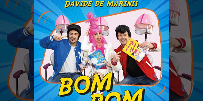 Davide De Marinis e Little Tony Family in Bom Bom. Foto di Pino Polesi e Grafica di Federica Pallagrosi