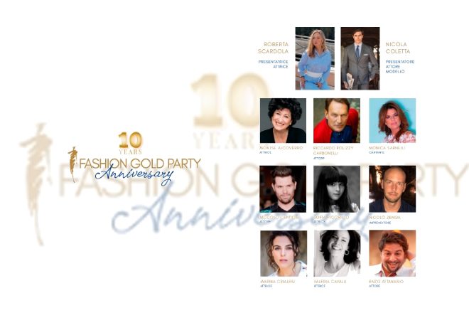 Fashion Gold Party - Decimo anniversario