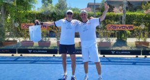 Moreno Morello e Mino Taveri vincitori della tappa Trofeo Padelartisti 2022 a Forte dei Marmi